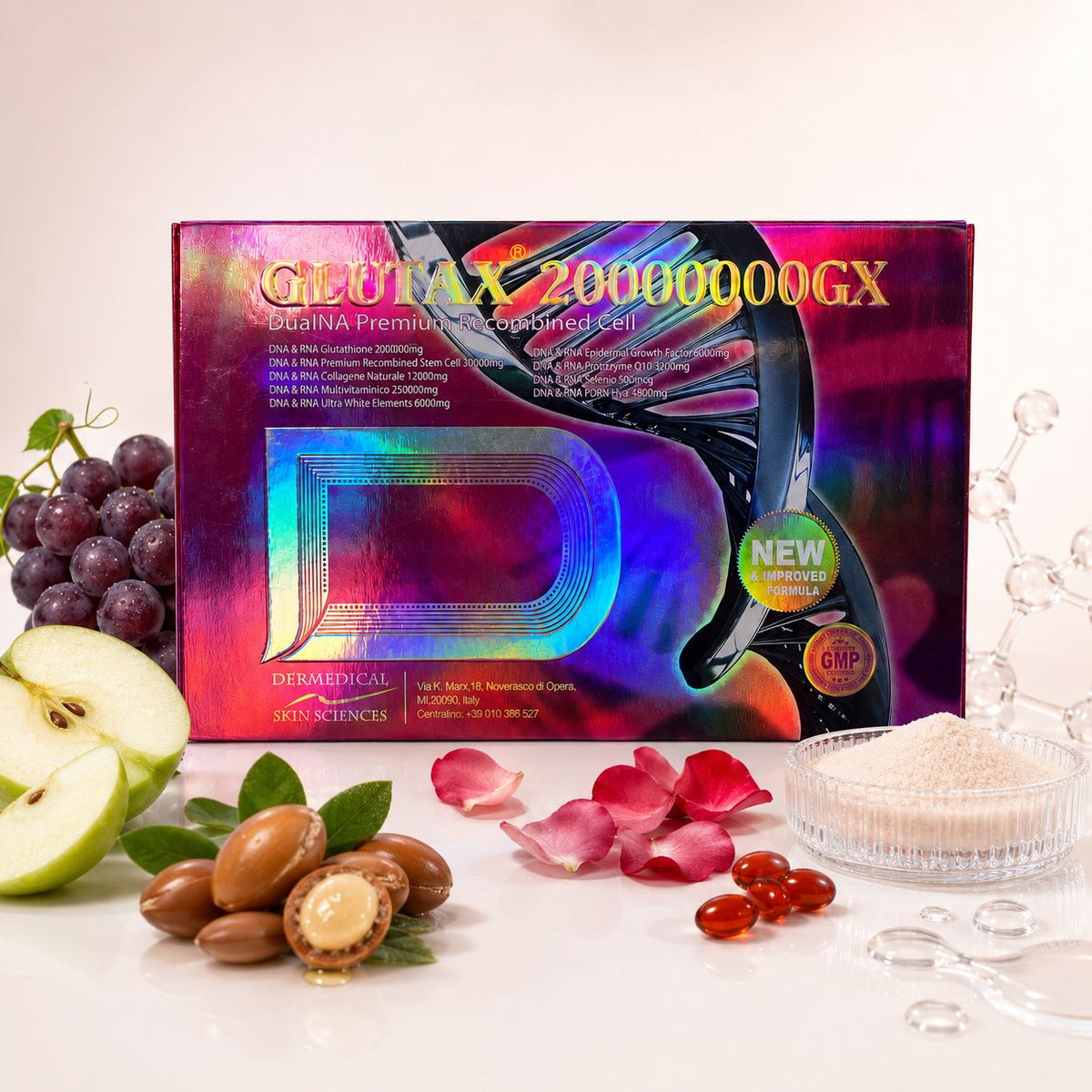 GLUTAX 20000000GX DualNA Premium Recombined Cell