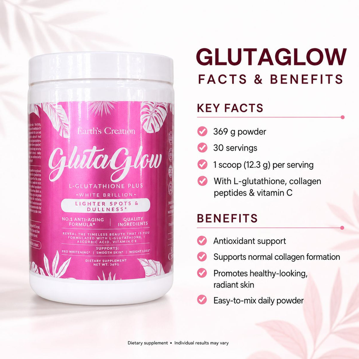 GlutaGlow – Advanced Skin Brightening & Radiance Formula