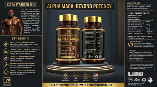 Astra Alpha Maca Extra Strength 8500,